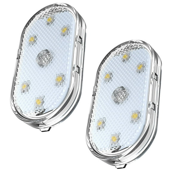 WHAMVOX 1 Pair Led Lights Car Interior Ambient Lighting USB Led Night Light for Automotive Decor