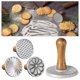 thumbnail image 4 of Molde para Hacer Galletas con de Madera Molde para Hacer Galletas con Forma de Flor en Espiral, 4 of 5
