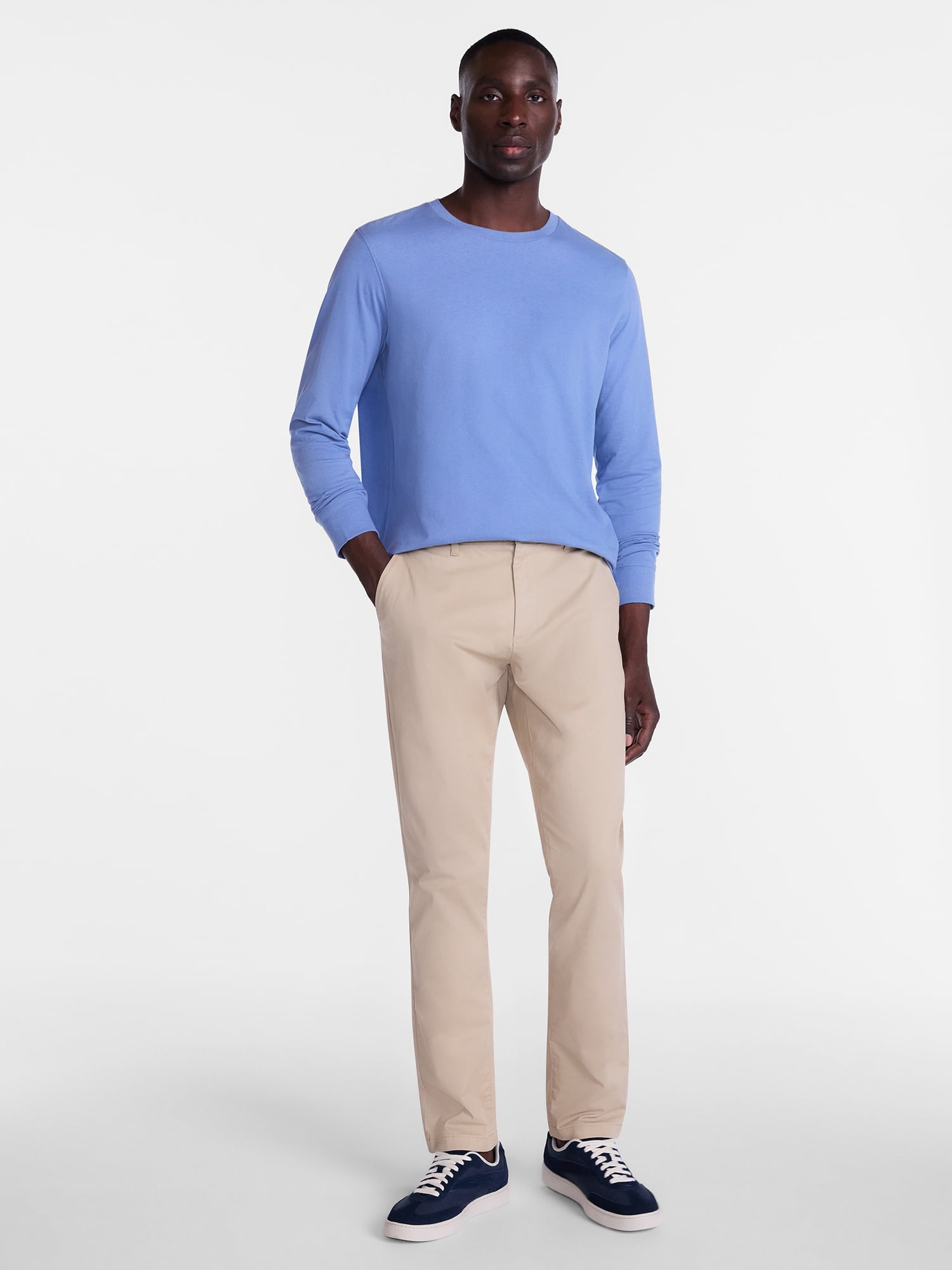 George Men’s Slim Fit Chino Pants, Casual Style (Sizes 28-52)