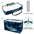 thumbnail image 4 of Shark Large Capacity Reusable Foldable Oxford Cloth Storage Bin - Multipurpose Storage Box, Shopping Bag Organizer, 4 of 7
