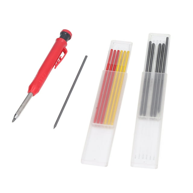 Multifunction Scribing Tool,Woodworking Marking Pen Alloy Alloy Tip Scriber Scriber Pen Refill Set Proven Performance
