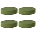 thumbnail image 1 of 4pcs Round Floral Foams Blocks Green Flower Foams Bricks Florist Blocks, 1 of 8