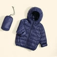 thumbnail image 2 of AherBiu Infant Baby Clothes Lightweight Puffer Jackets for Boys Girls Zip up Hooded Quilted Winter Coats Outwear, 2 of 3