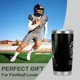 thumbnail image 4 of Seattle Tumbler Cup - Ideal Seattle Gifts for Men - 20 OZ Insulated Stainless Steel Coffee Travel Mug with Lid and Straw, 4 of 6