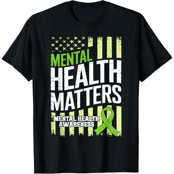 Mental Health Awareness Support Squad Mental Health Matters T-Shirt Tops Tee
