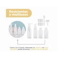 thumbnail image 3 of Kit Botellas De Viaje Xtellar  Plástico 8 Piezas, 3 of 4