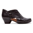 thumbnail image 2 of Cobb Hill Women's Laurel Woven Bootie Black Leather - CI6228, 2 of 4