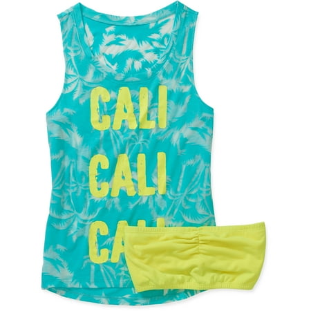 No Boundaries Juniors' Tank with Bandeau