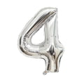 thumbnail image 1 of 40 Inch Number Aluminum Film Balloon Letter Mylar Foil Helium Balloon (4), 1 of 5