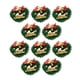 thumbnail image 3 of Juguete modelo de casa de muñecas 10 piezas coronas navideñas miniatura Ticfox, 3 of 12