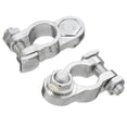 thumbnail image 1 of Almencla Pair Positive & Negative Battery Terminals Connector Cable Terminal Clamps Clips, 1 of 8