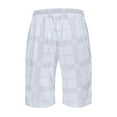 thumbnail image 4 of Gibobby Shorts Cargo Ripstop pour Hommes - Longs en Sergé de Coton à Jambe Droite pour le Travail en Extérieur [Blanc, m], 4 of 6
