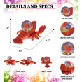 thumbnail image 5 of CoTa Global Animal Glitter Snow Globe Glass Collectibles, 45mm - Lobster, 5 of 7
