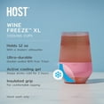 thumbnail image 3 of Host Freeze XL Cooling Cup, Double Wall Insulated Tumbler, 12oz, Set of 4, 3 of 16