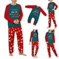 thumbnail image 6 of Onlypjs Family Matching Christmas Pajamas Set – "Naughty, Nice, Merry Christmas" Checklist Holiday Sleepwear for Women, Men – Festive Red & Green, 6 of 8