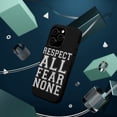 thumbnail image 3 of DistinctInk Tough Case for Apple iPhone 13 Pro MAX (6.7" Screen), Compatible with MagSafe Charging - Respect All Fear None, 3 of 6