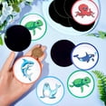 thumbnail image 3 of 25Pcs Potty Training Seat Magic Sticker Sea Animal Potty Targets Toilet Color Changing Sticker Round PVC Reusable for Baby Pee Training, 3 of 6
