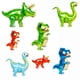 thumbnail image 5 of 1 globo de aluminio grande de dinosaurio 4D con forma de dragón de pie y dinosaurio verde, decoraciones para fiestas de cumpleaños, suministros para niños, juguetes para niños, globos de aire, 5 of 5