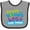 Heather and Black, variant on Inktastic Worlds Best Coal Miner Daddy Boys or Girls Baby Bib