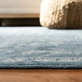 thumbnail image 4 of SAFAVIEH Vintage Salima Medallion Runner Rug, Light Blue/Dark Blue, 2'2" x 8', 4 of 7