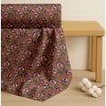 thumbnail image 4 of Soimoi Cotton Cambric Fabric Leaves & Floral Artistic Decor Fabric Printed Yard 42 Inch Wide, 4 of 7