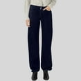 thumbnail image 1 of WILLBEST Pantalones Mujer Pantalones Vaqueros Elásticos de Tiro Bajo para Mujer, Con Cordón Ajustable, Cómodos E Informales, para Uso Diario, Deportes, Camping, Viajes, Corte Holgado. Extra Grande, 1 of 4