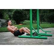 Stamina Products Outdoor Fitness Strength Training Power Tower, Green