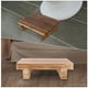 thumbnail image 3 of Taburete de madera para mesilla de noche, taburete multiusos para dormitorio, 3 of 7