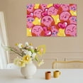 thumbnail image 4 of Cute Pink Kirby Decorative Painting Canvas Wall Poster Art Picture Painting Gift Living Room Posters Bedroom Painting Decor, 4 of 8