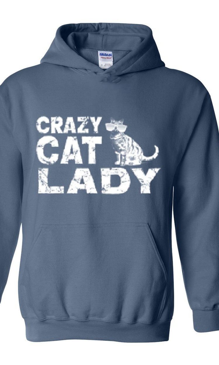 crazy cat hoodie