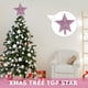 thumbnail image 3 of Adorno colgante de estrella brillante de 15 cm para árbol de Navidad, decoración para el hogar (rosa), 3 of 6