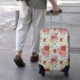 thumbnail image 3 of Pioneer Flower Floral Print Pattern Luggage Cover Fashion Suitcase Cover Baggage Covers Fit 25-28 Inch Luggage (Go Travel), 3 of 5
