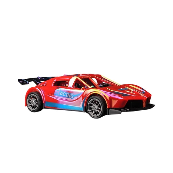 Red Red Inertial Race Car Model With Rubber Wheels, Parent-Child Play Value For Boys Entertainment, Durable And Fun For Racing Adventures