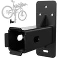 thumbnail image 1 of Mistaha Support de Récepteur d'Attelage Mural Robuste pour Vélos/supports de Chargement - Supporte 300 Lb, Installation Facile, Solution Gain de Place, 1 of 6