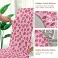 thumbnail image 5 of Yayeee 2 Pack Dining Chair Covers Stretch Parson Chairs Slipcovers Seat Protector, Strawberry Bliss, 5 of 6