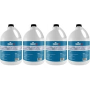 CHAUVET DJ 1 Gallon of Water Based Fog Machine Juice for Indoor and Outdoor Fake Smoke Maker for Weddings and Halloween Parties, (4 Pack)