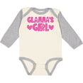 thumbnail image 3 of Inktastic Glamma's Girl Girls Long Sleeve Baby Bodysuit, 3 of 5