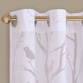 thumbnail image 2 of Gracie Mills Kieran Whimsical Bird on Branches Sheer Window Curtain - GRACE-6565, 2 of 2