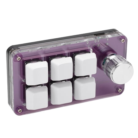 One Handed Mechanical Keyboard, Easy Operation Multifunction Mini ...