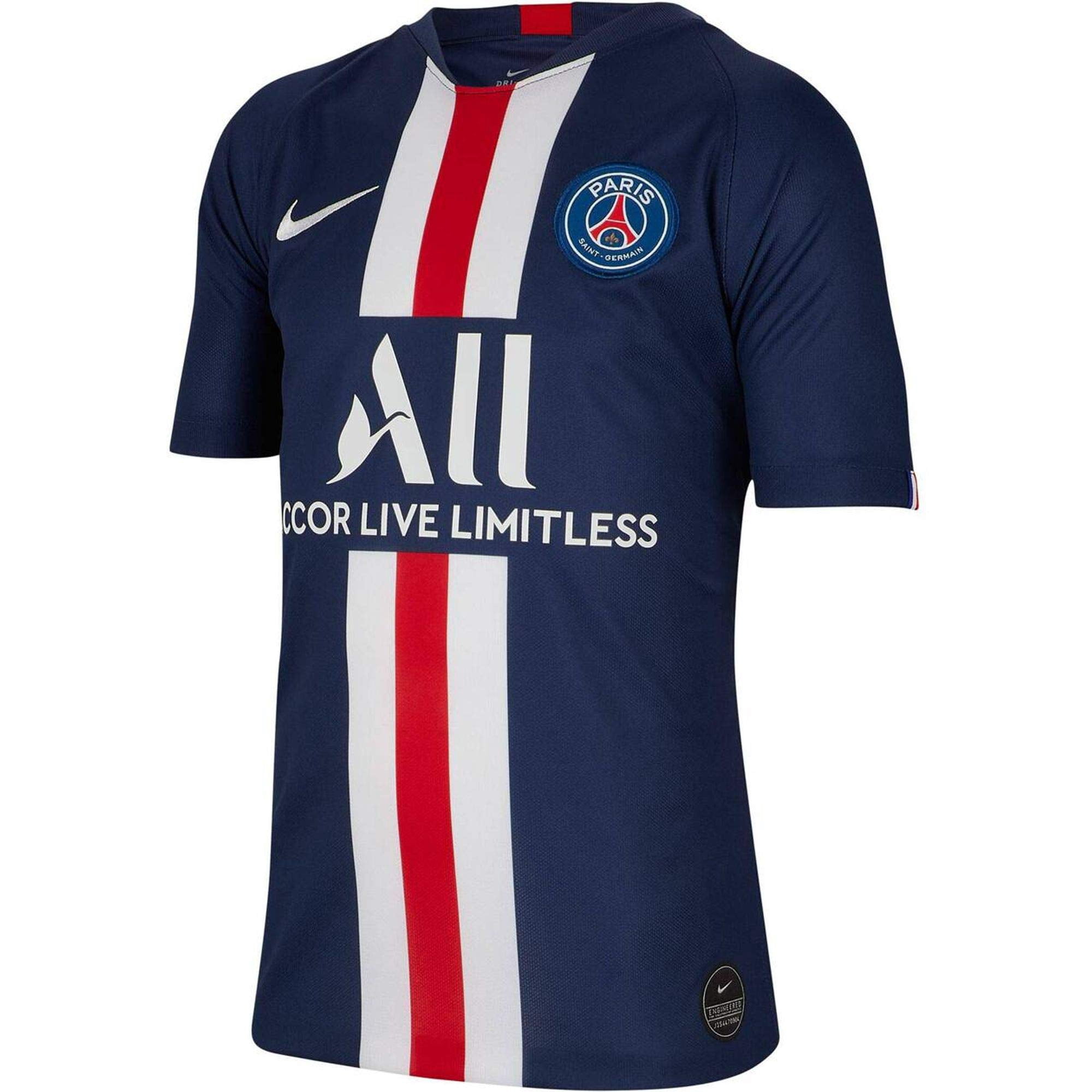 Nike Youth Psg Paris Saint Germain 19 Home Soccer Jersey Walmart Com