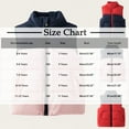 thumbnail image 3 of QQAMB Little Girls Boys Down Vest Puffer Solid Color Sleeveless Outfit Winter Outwear Coat, 3 of 4