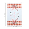 thumbnail image 3 of Honeeladyy Easter Bunny Kitchen Towels, 18x28 Inch Decorative Dish Towels Absorbent Quick Drying Hand Cloths Hanging Reusable Cleaning Dishcloths for Cooking Housewarming, 3 of 6