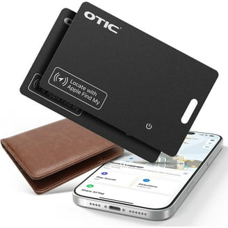 Slim Wallet Tracker Card, Wallet Finder, Wirelessly rechargeable