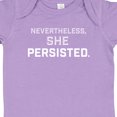 thumbnail image 4 of Inktastic Nevertheless, She Persisted Boys or Girls Baby Bodysuit, 4 of 5