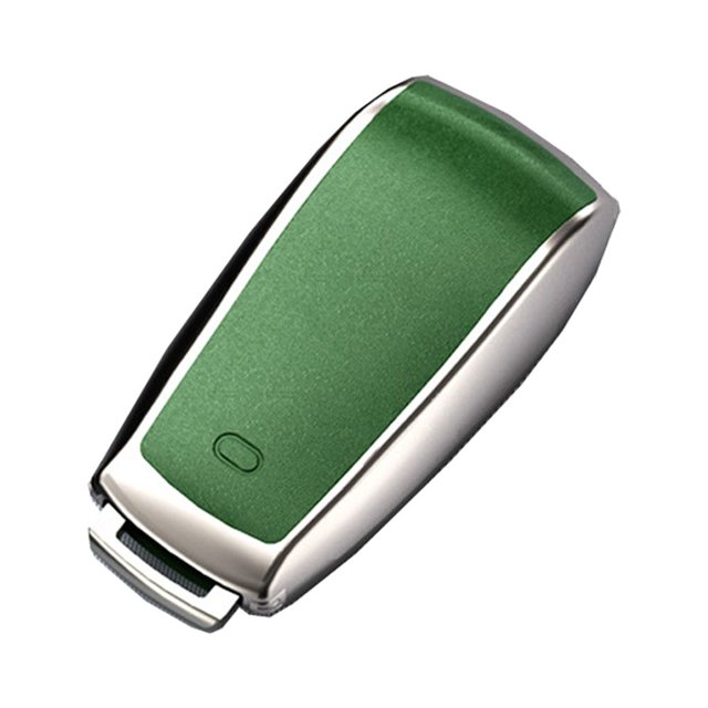 Scienceny Funda de llave modificada para coche de TPU, soporte de cubierta de carcasa remota, protector antiarañazos, accesorios de moda, Automoción decorativa y accesorios Verde