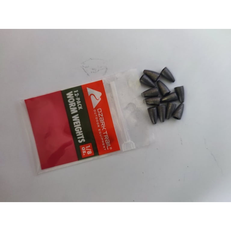 Ozark Trail Fishing Worm Weight 1/8 Oz, 6 Pack photo 6