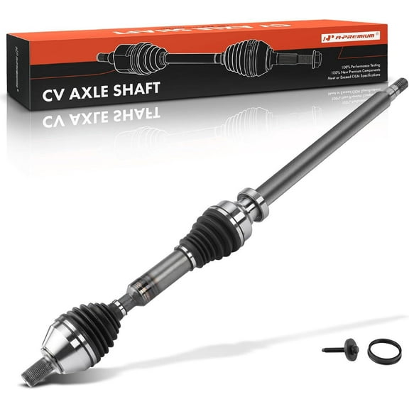 A-Premium CV Axle Shaft Assembly Compatible with Volvo XC60 2010-2016, 2.0L 2.5L 3.2L, FWD, Front Right Passenger Side