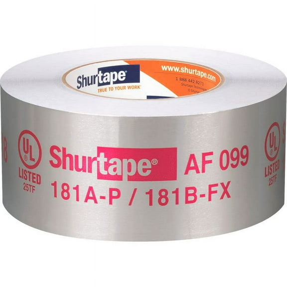 AF 099 UL 181A-P/B-FX Listed/Printed Aluminum Foil Tape