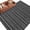 Black, variant on Round Area Rug 5 Ft, Retro Green Washable Non-Slip Circle Carpet for Living Room/Bedroom, Vintage Rustic Plants Trees Lines Pattern Low-Profile Runner Mats Collection Rugs for Indoor