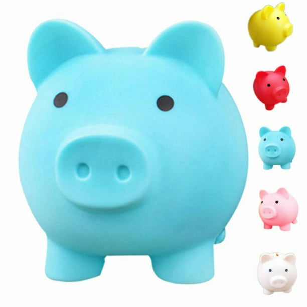 Jolly Money Bank,Cartoon Pig Coin Bank for Kids Adult , Multi-size Piggy  Bank Fun Toy Creative and Useful Present 